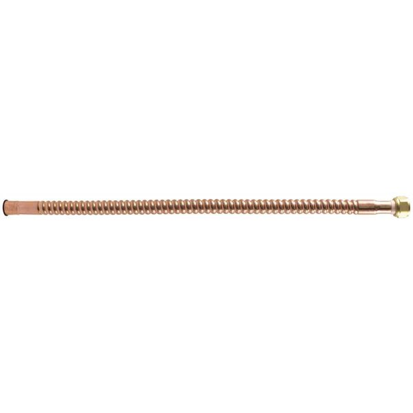 Home-Flex 3/4 in. Sweat x 3/4 in. FIP x 12 in. Copper Water Heater Connector HFWCC-07S-12